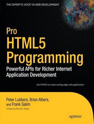 Pro HTML5 Programming image