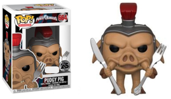 Power Rangers - Pudgy Pig Pop! Vinyl Figure image