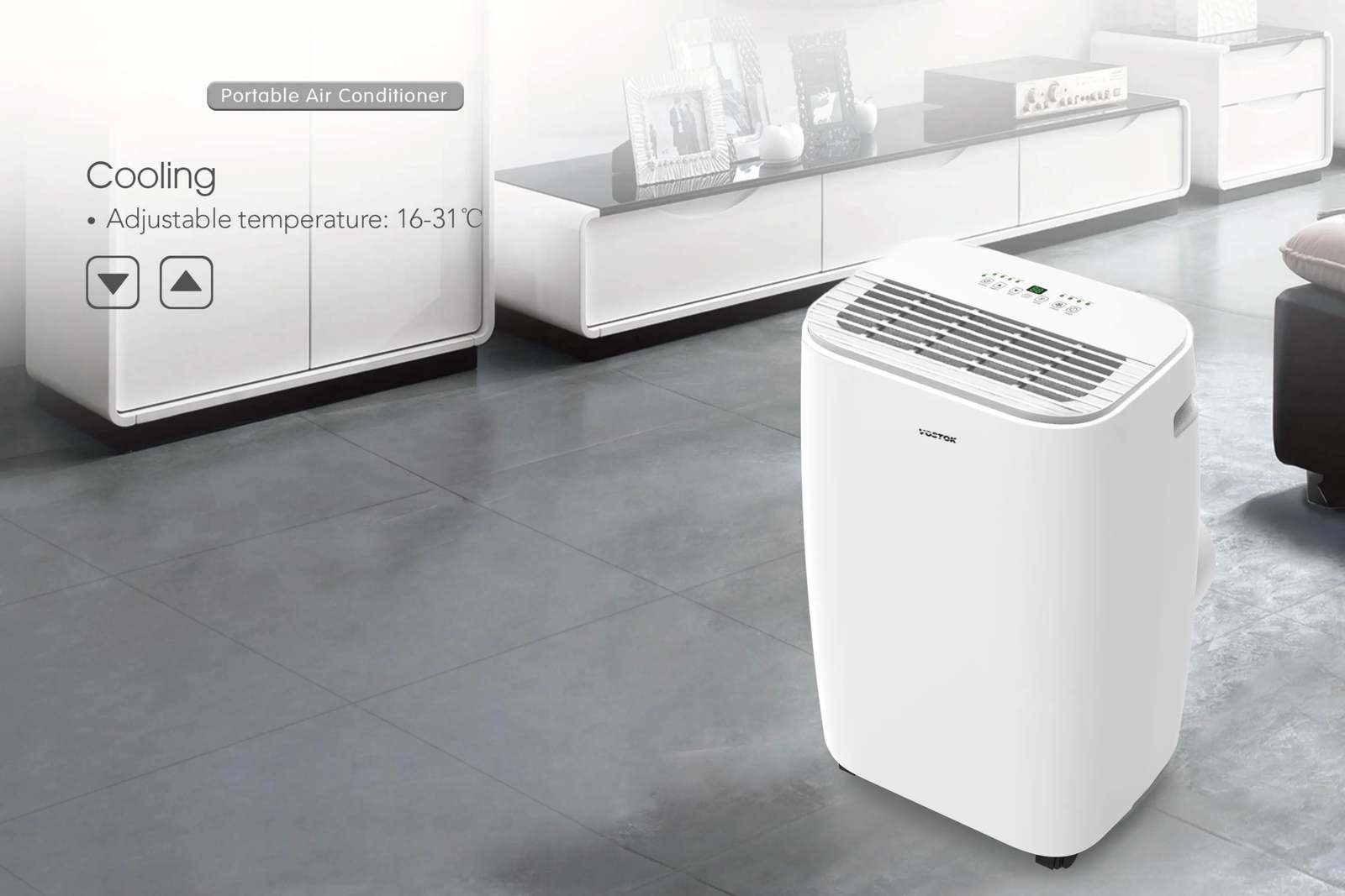 Buy Vostok 3.5kW Smart Portable Air Conditioner (12,000 BTU) at Mighty Ape NZ