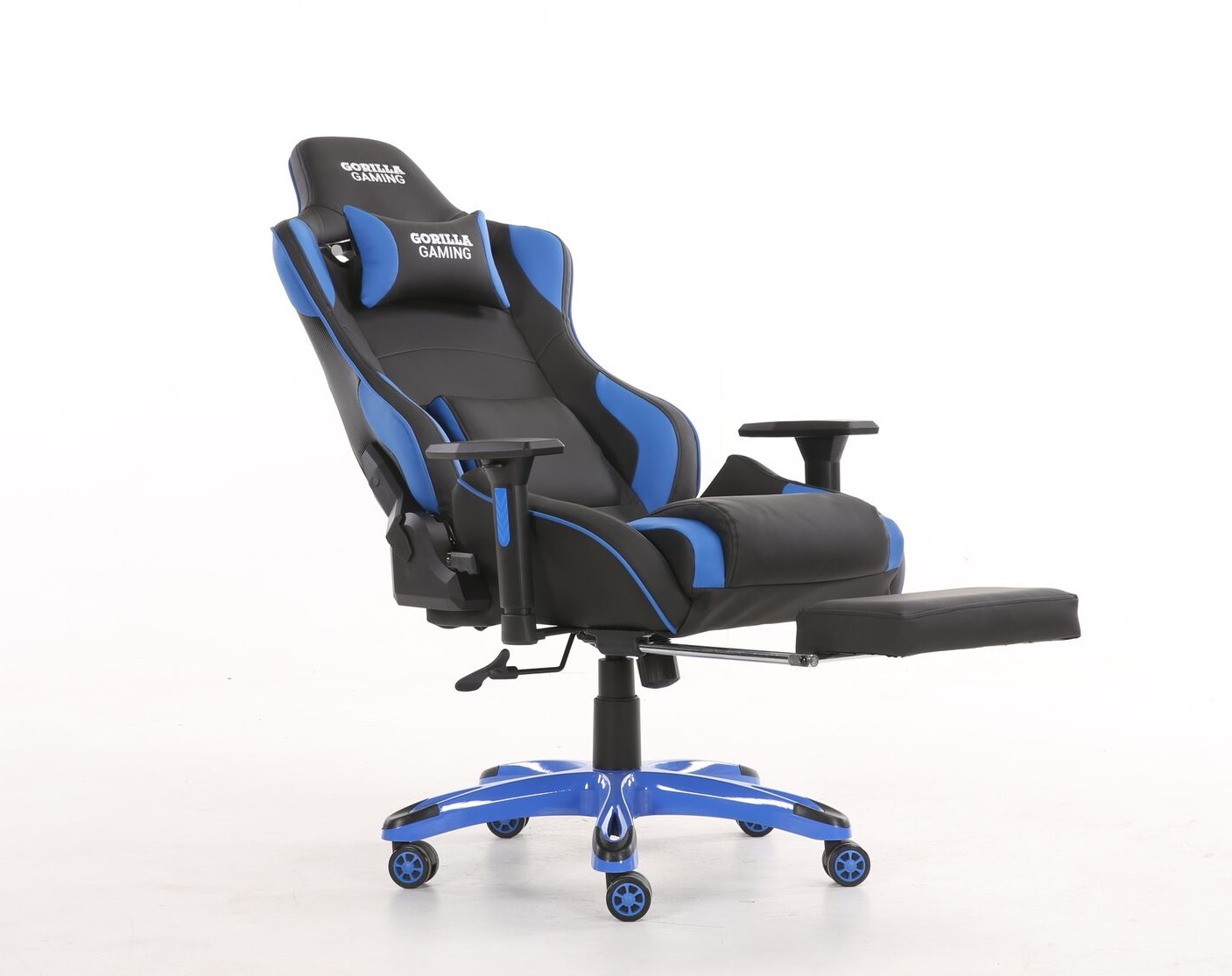 Gorilla Gaming Prime Ape Chair - Blue & Black image