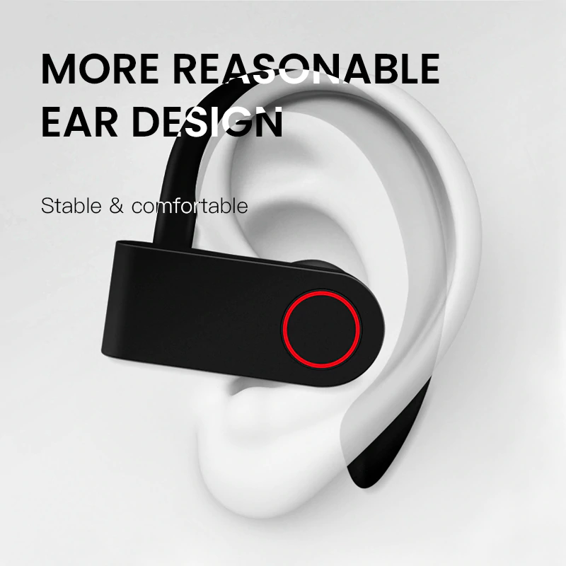 Ape Basics: True Wireless Bluetooth Hanging Ear Sports Earbud