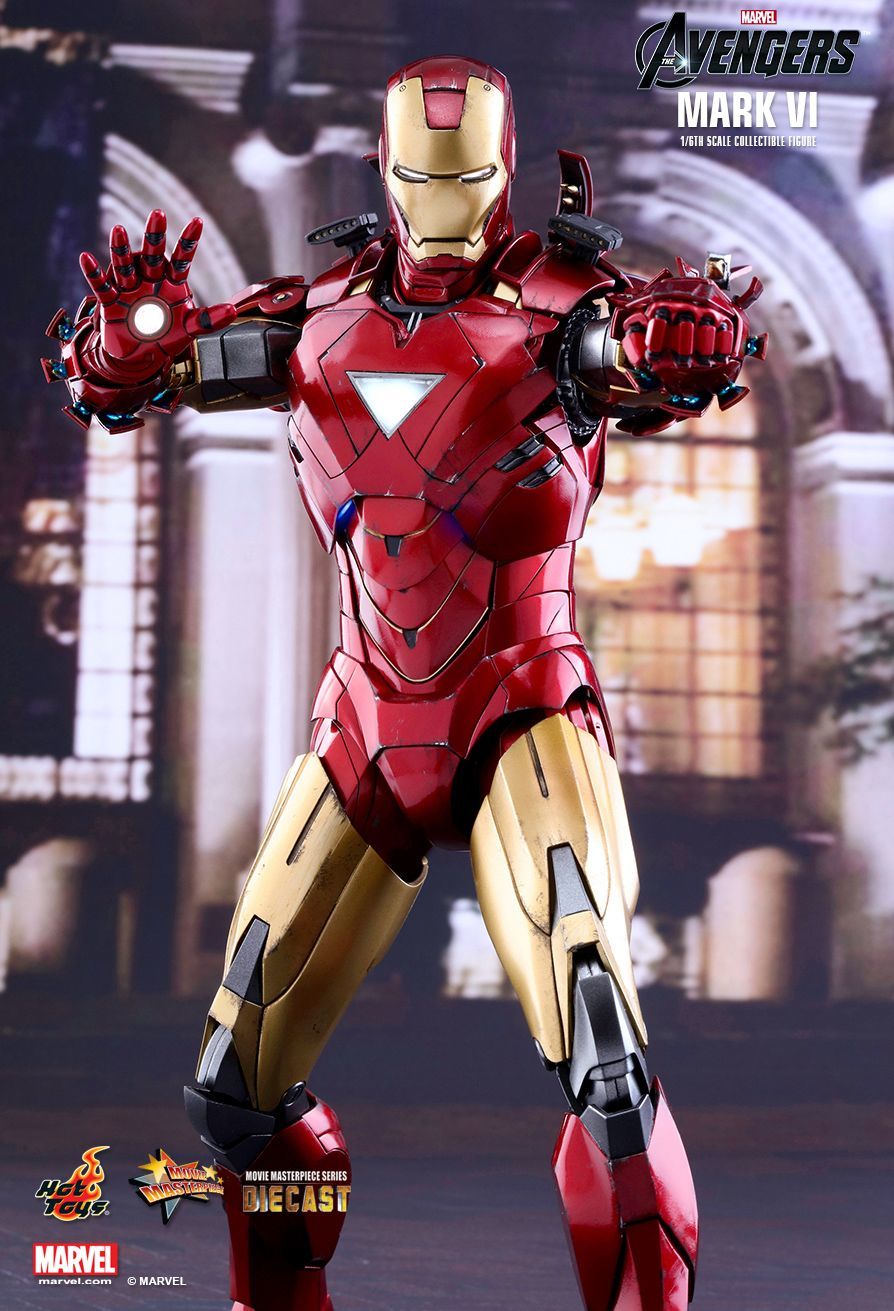 Avengers: Iron Man Mark VI - 1:6 Scale Diecast Figure image
