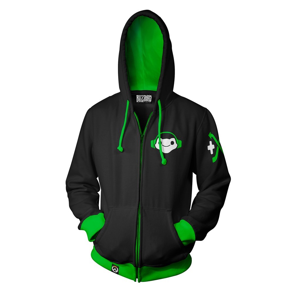Overwatch Ultimate Lucio Zip-Up Hoodie (Small) image