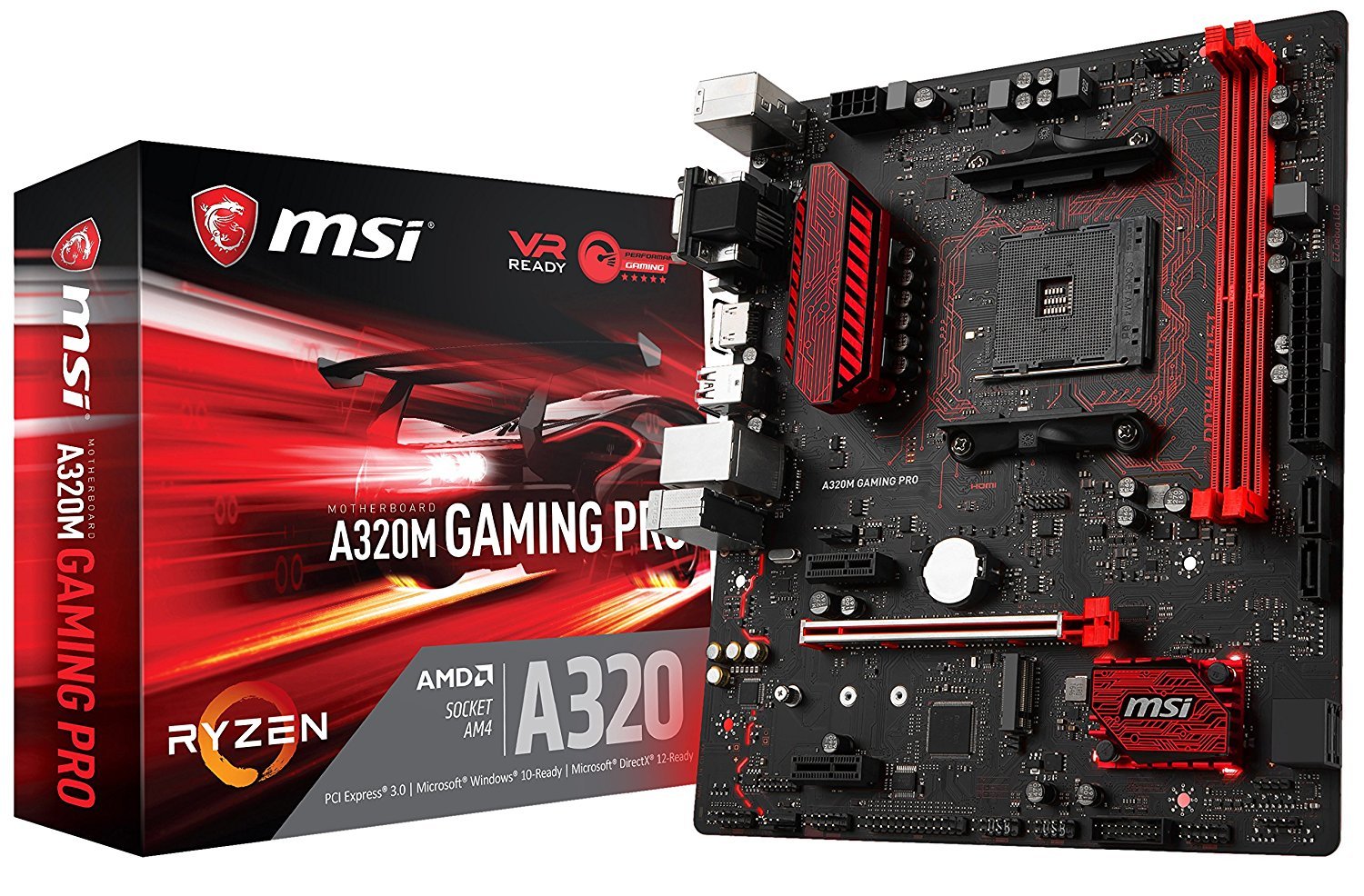 MSI A320M Gaming Pro Motherboard image