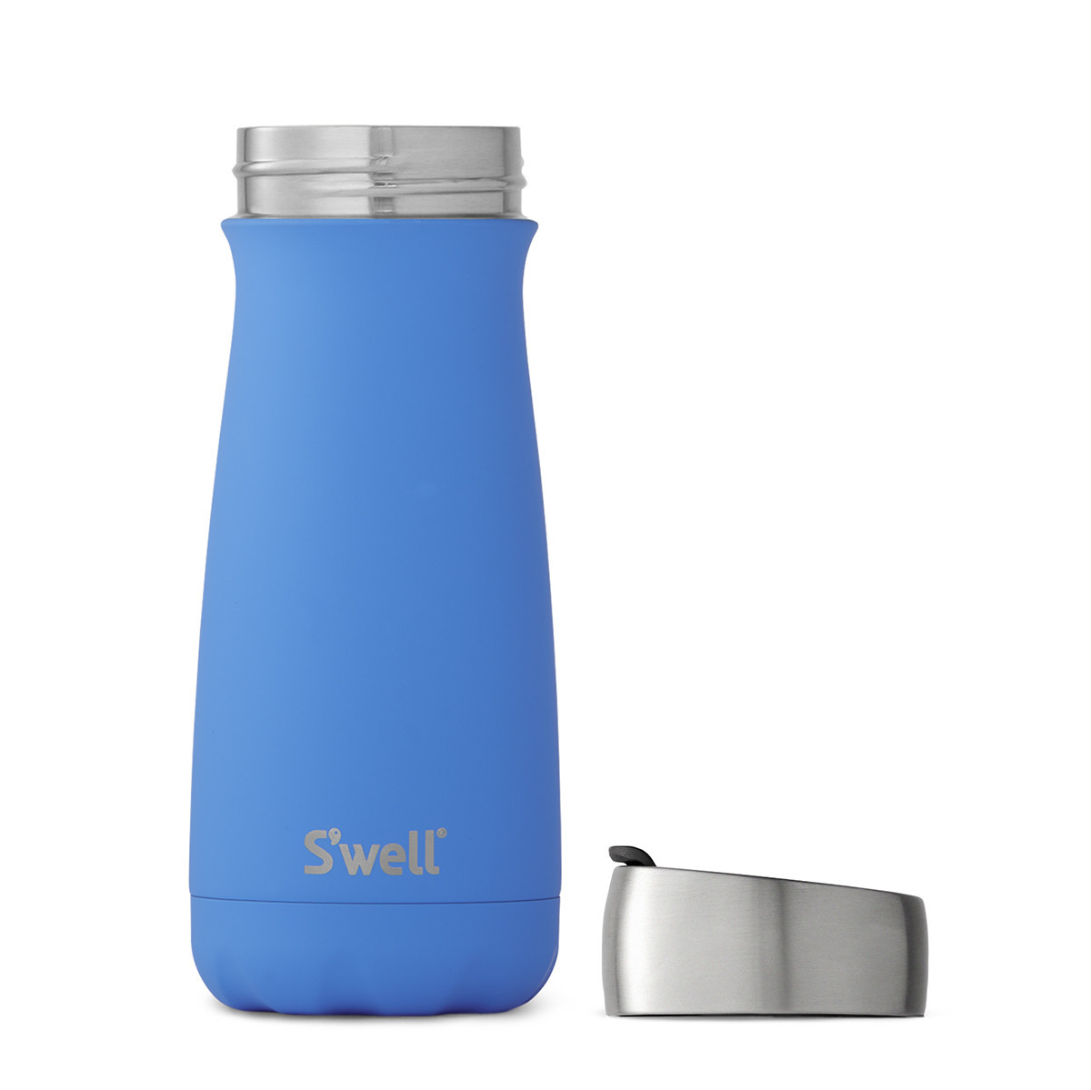 S'Well: Commuter Soft Touch Collection Insulated Bottle - Geyser (470ml) image