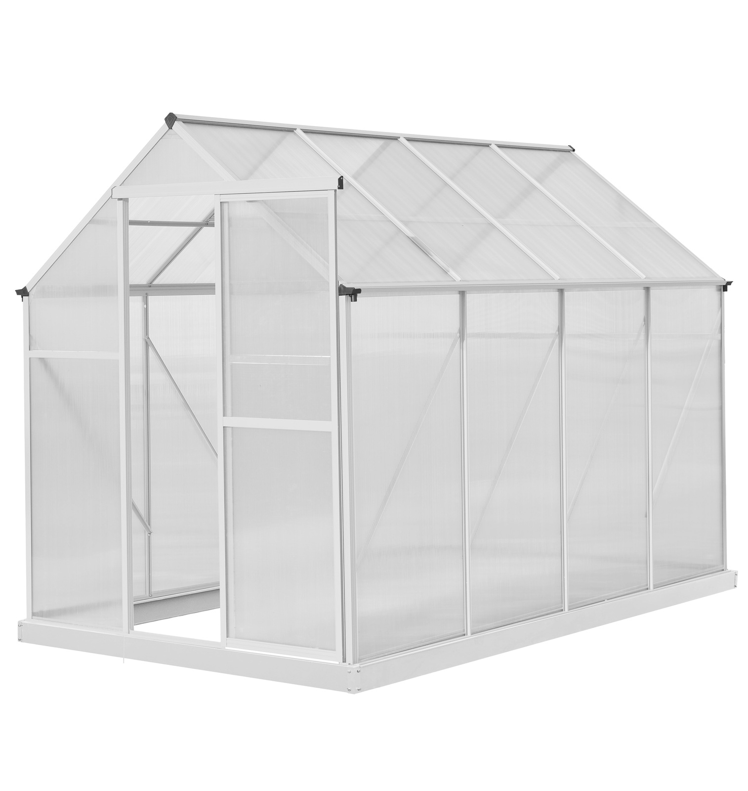 Buy Premium WalkIn Aluminum Frame PC Greenhouse 10 x 6 ft at Mighty Ape NZ