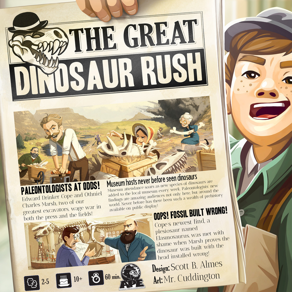 The Great Dinosaur Rush - Board Game image
