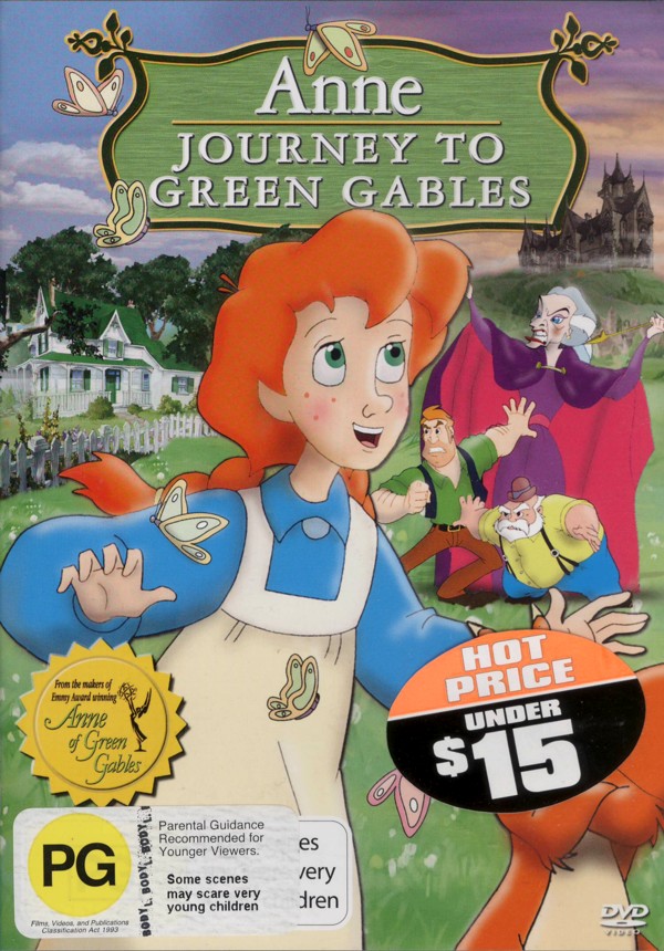 Anne - Journey To Green Gables on DVD