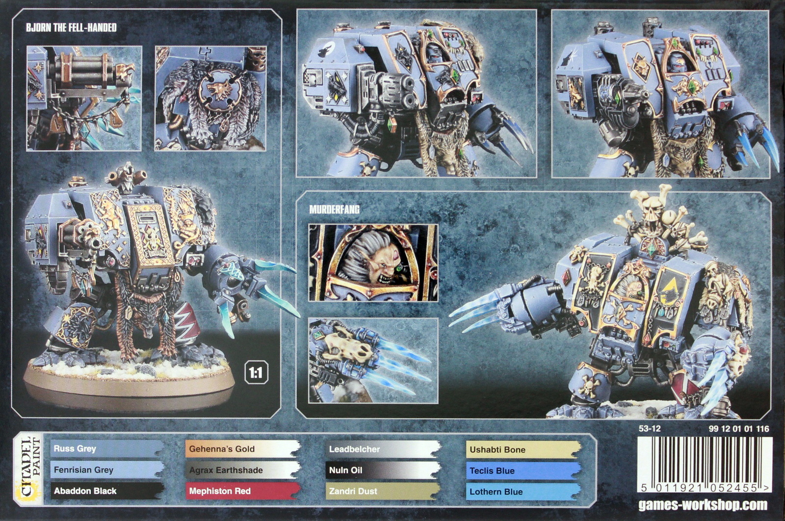 Warhammer 40,000 Space Wolves Venerable Dreadnought image