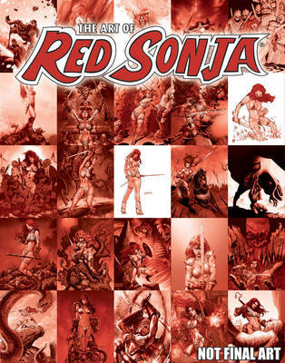 Art Of Red Sonja on Hardback by Chris Lawrence