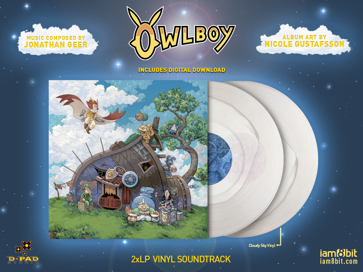 Owlboy Soundtrack (2LP) by Jonathan Geer image