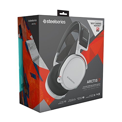 SteelSeries Arctis 7 Wireless Gaming Headset (White) for PC image
