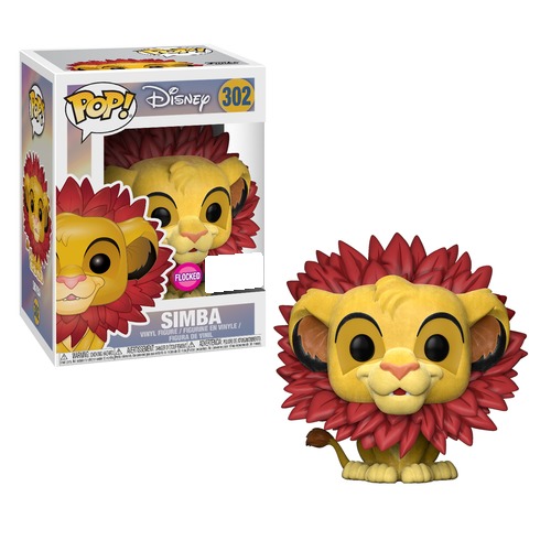 The Lion King - Simba (Flocked Ver.) Pop! Vinyl Figure