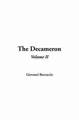 The Decameron: Volume II by Professor Giovanni Boccaccio image