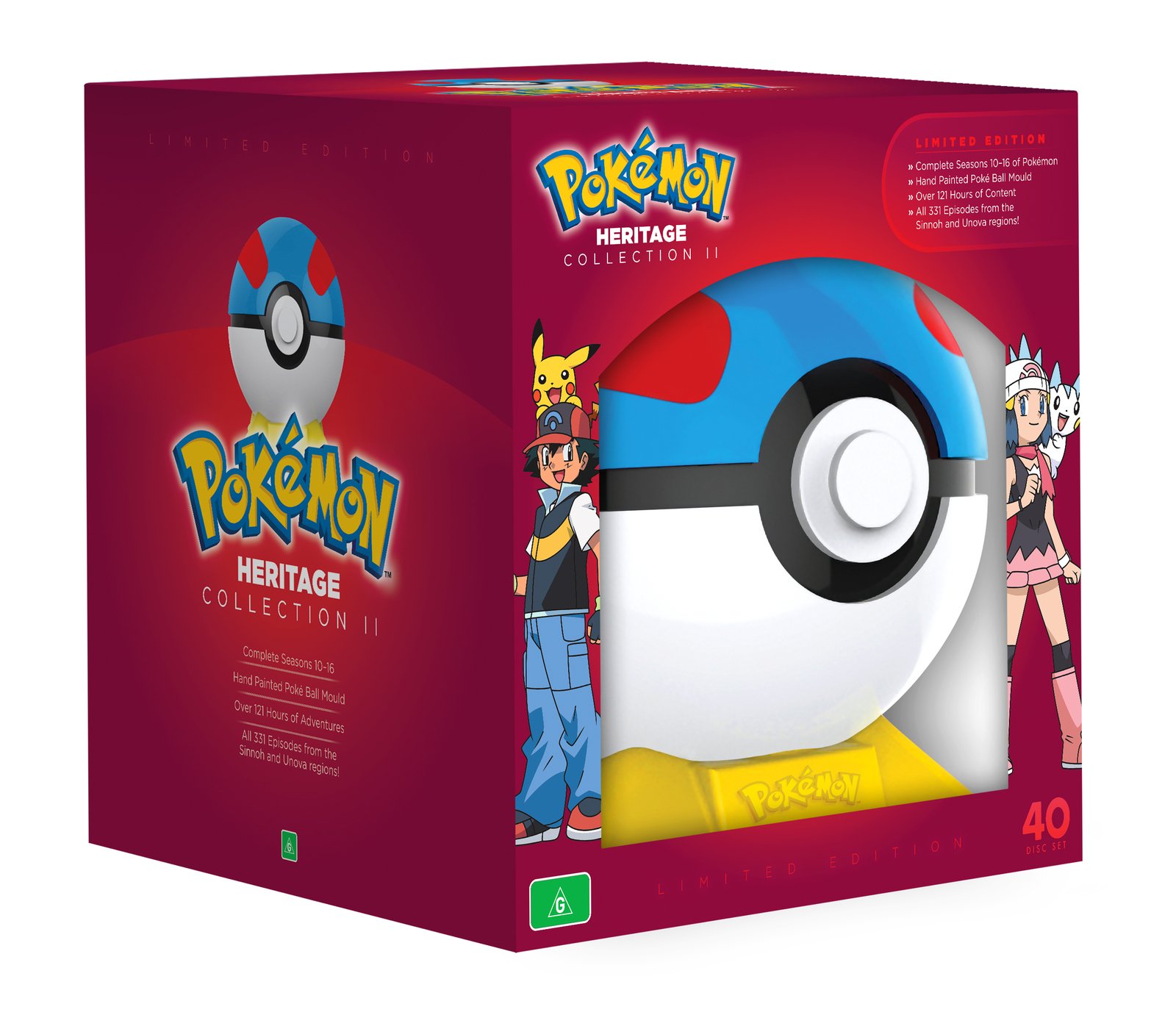 Pokemon: The Heritage Collection II on DVD image