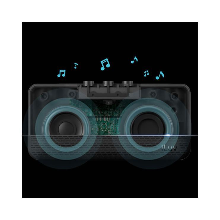 iLuv: Aud Mini - Ultra Slim Bluetooth Speaker (Black) image