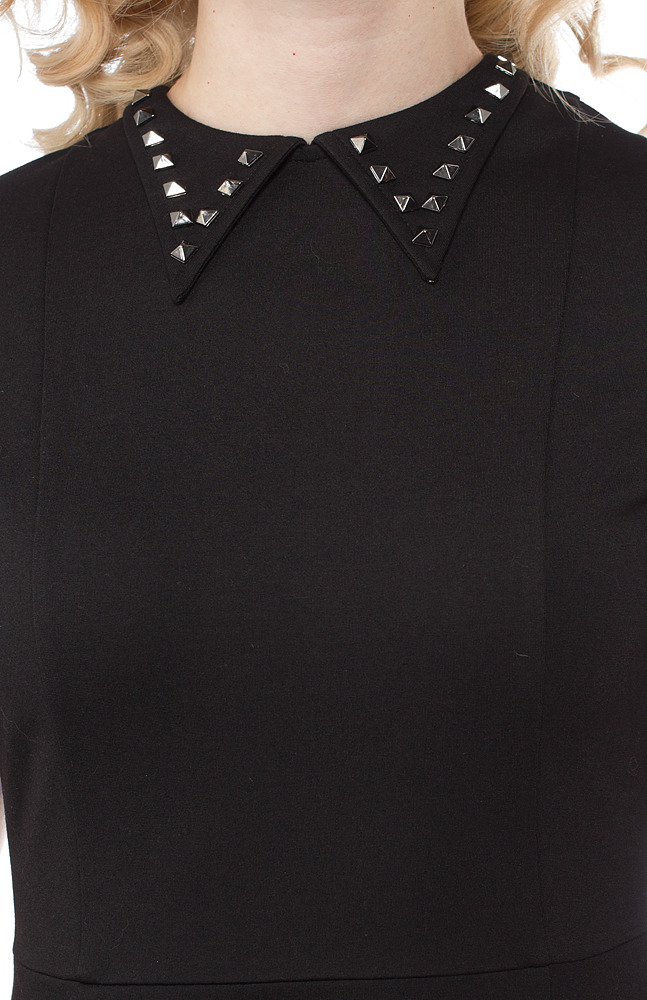 Sourpuss: Studded Dress Black (Small) image