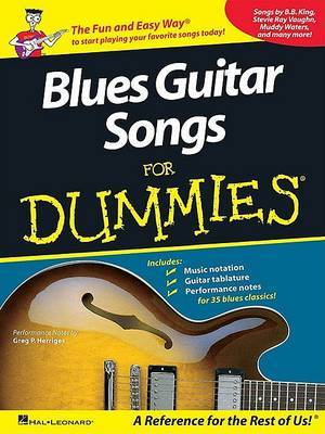 Blues Guitar Songs for Dummies image