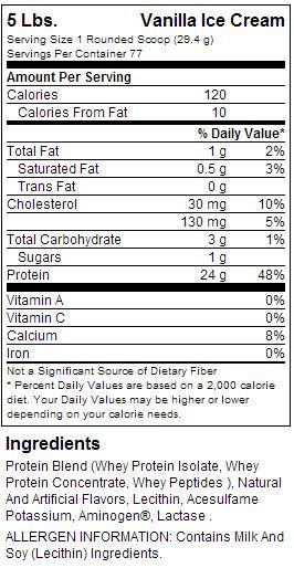 Optimum Nutrition Gold Standard 100% Whey - Vanilla Ice Cream (2.27kg) image
