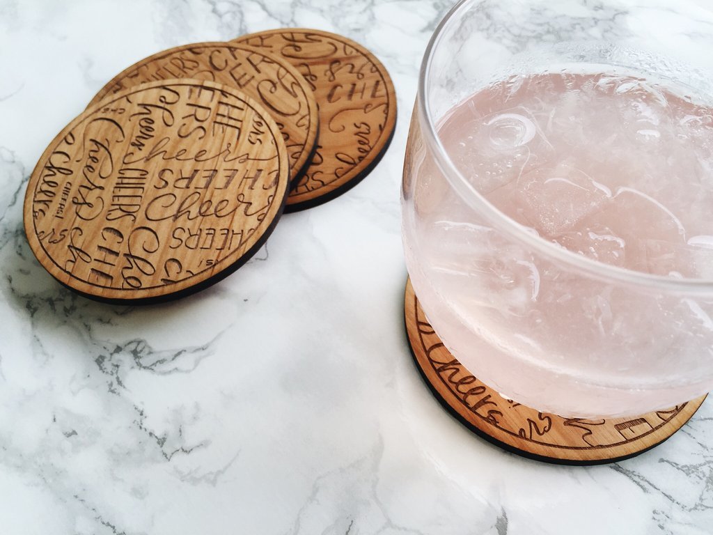 Cardtorial Cheers Coasters