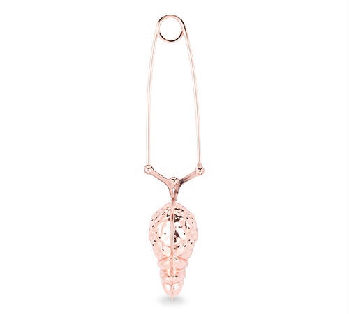 Pinky Up: Pineapple Tea Infuser - Rose Gold image