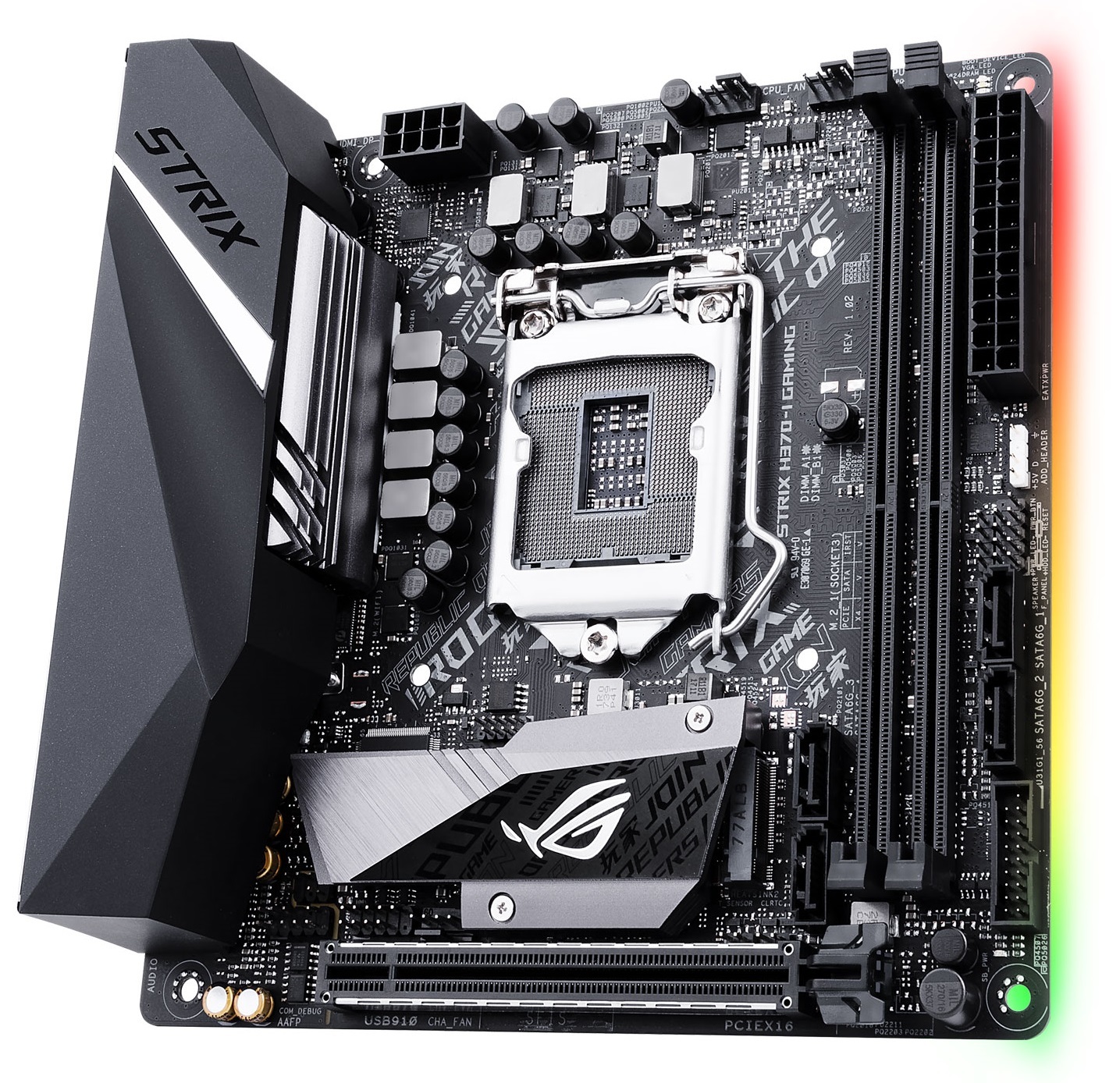 ASUS ROG STRIX H370-I GAMING Motherboard image