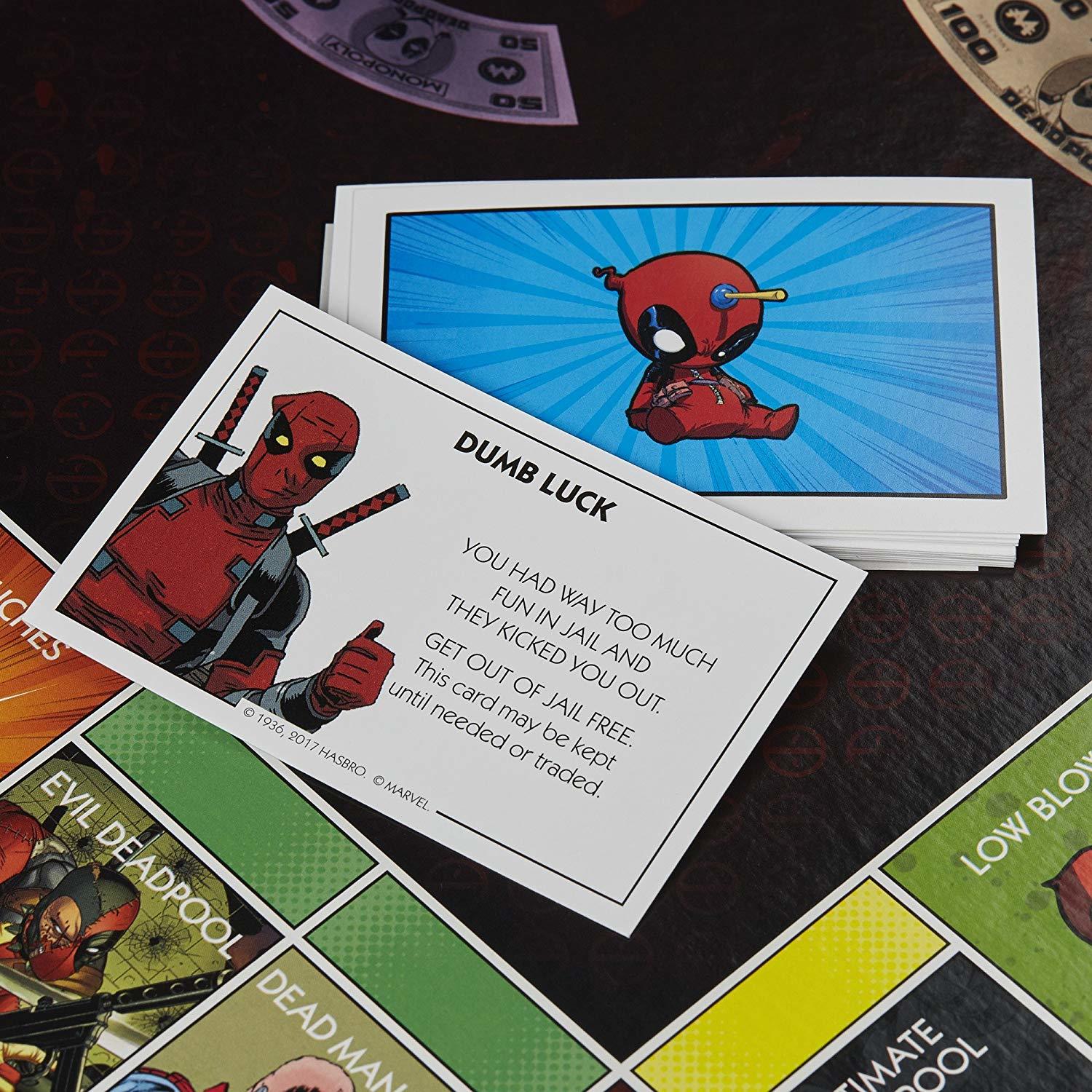 Marvel Deadpool Edition Monopoly Game