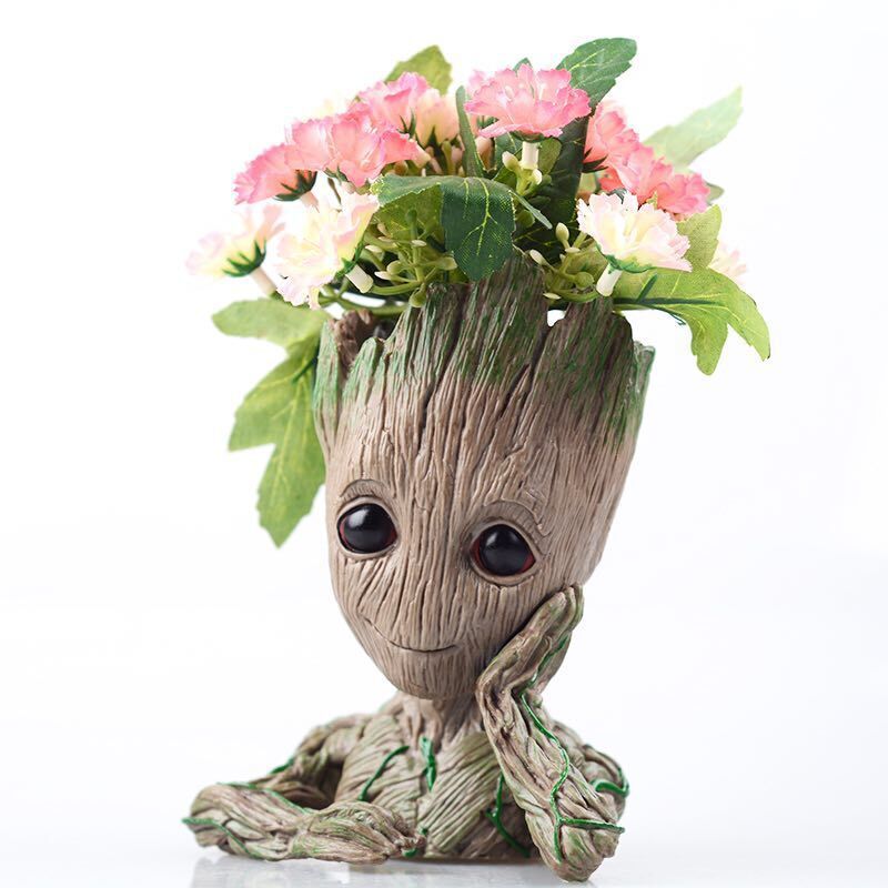 I am Planter - Tree Man Flower Pot Doll