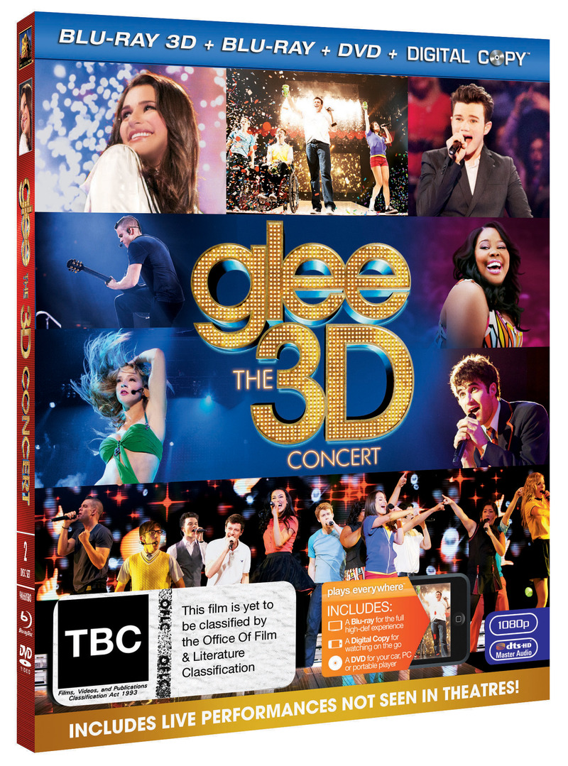 Glee - The 3D Concert on Blu-ray, 3D Blu-ray image