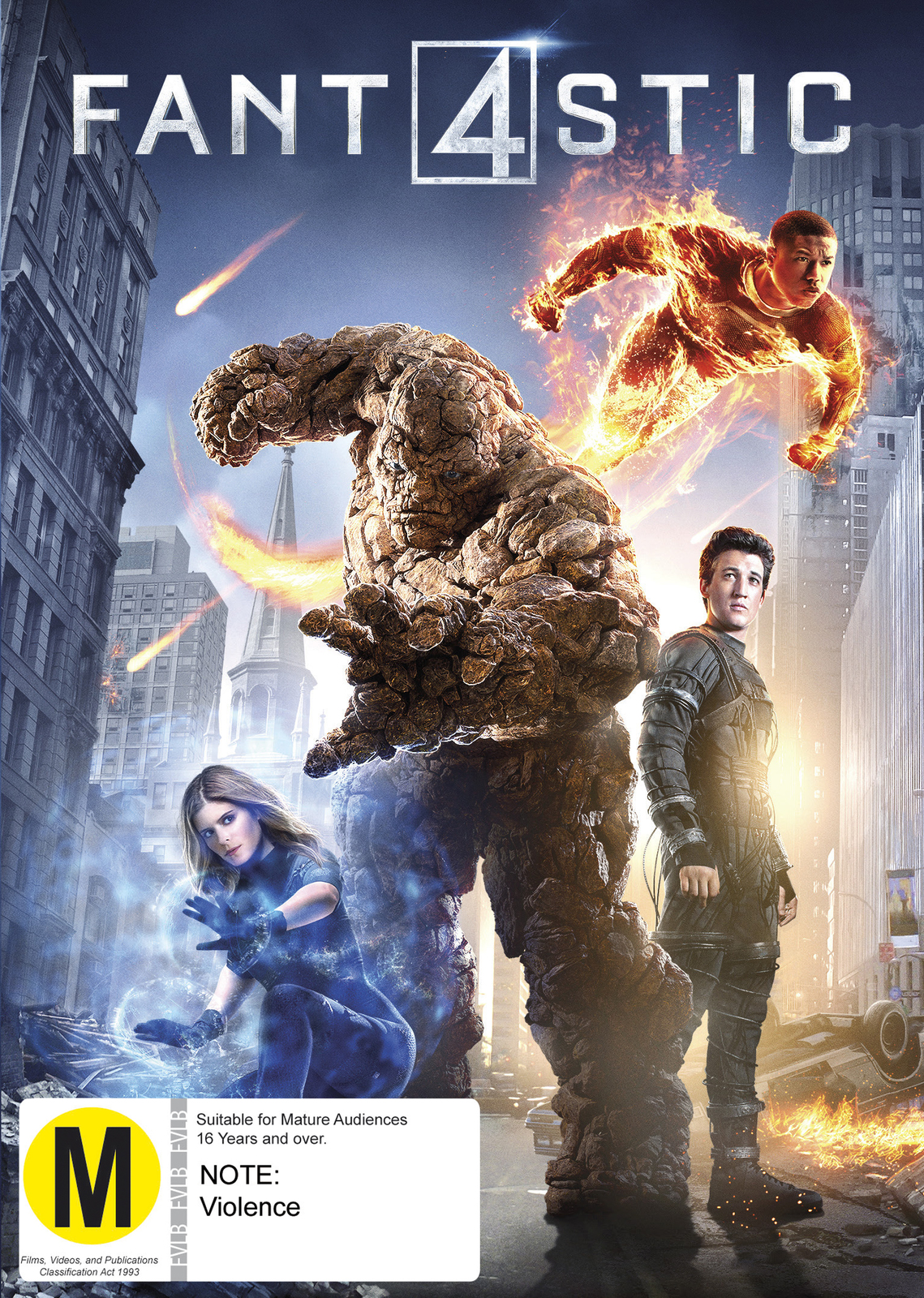 The Fantastic Four on DVD image