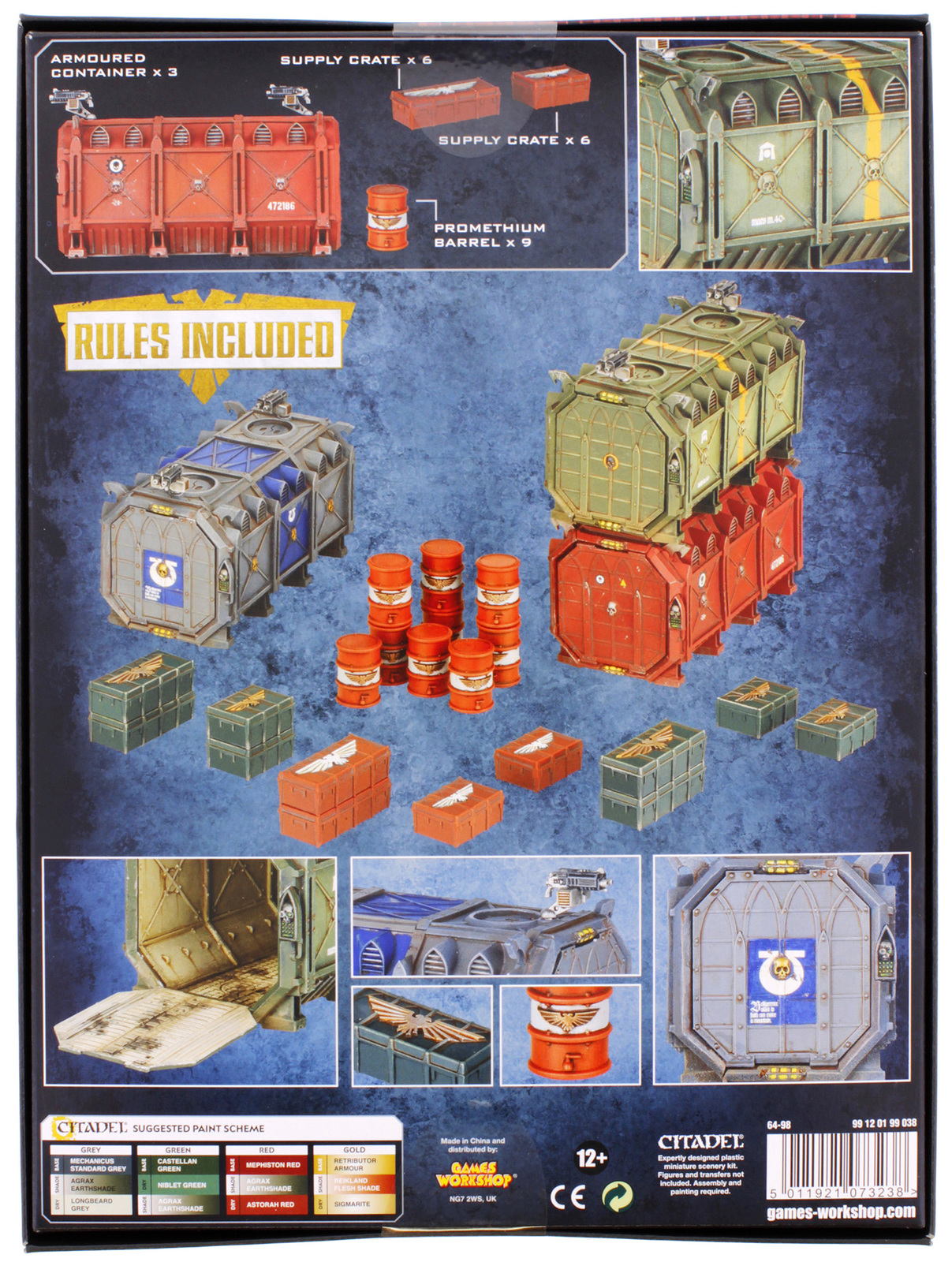 Warhammer 40,000 Munitorum Armoured Containers