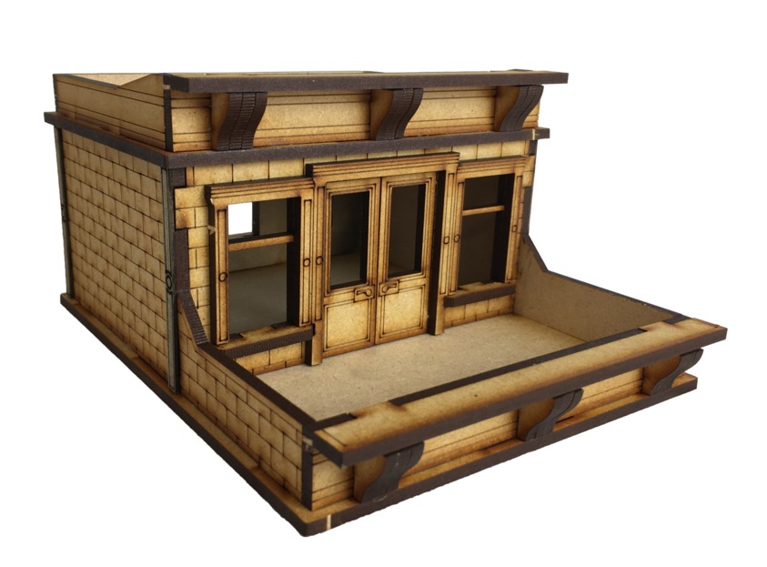 TTCombat: Tabletop Scenics - Brownstone Roof Terrace image