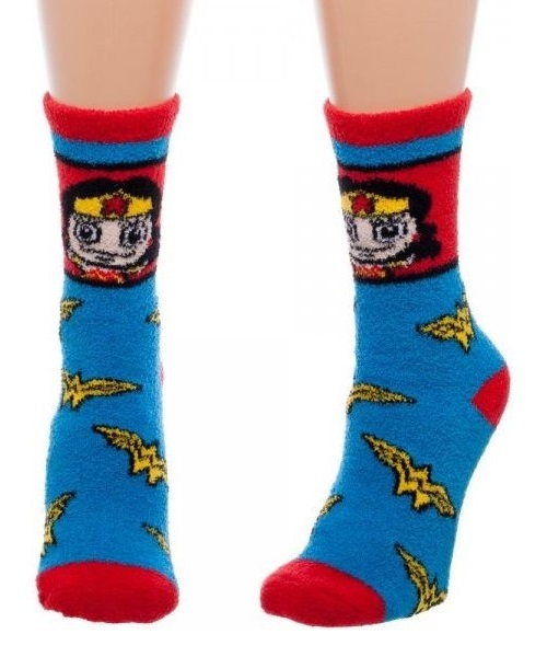 DC Comics: Wonder Woman - Fuzzy Socks