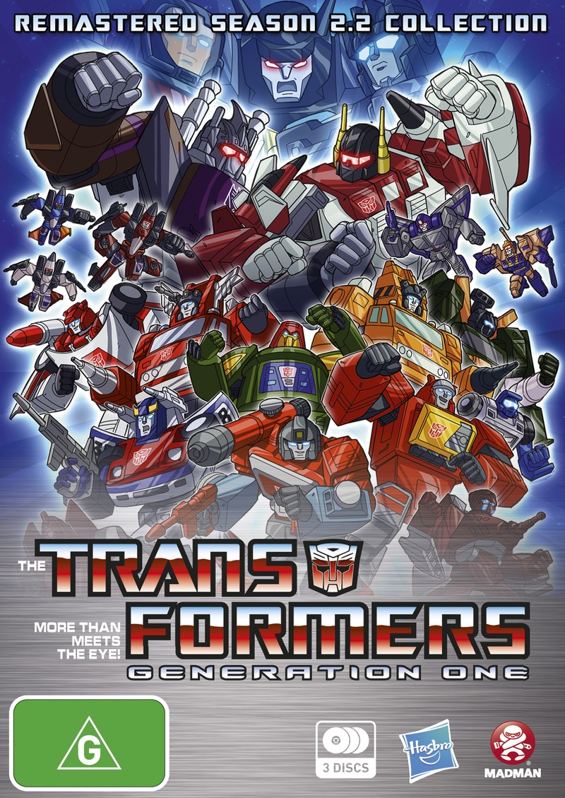 Transformers Generation One Remastered Season 2.2 Collection DVD