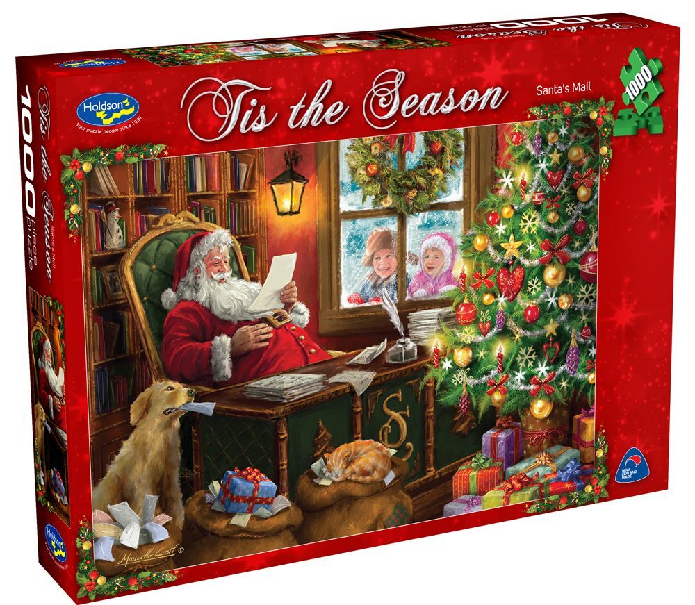 Van Haasteren: Christmas Times Santa's Mail - 1000 Piece Puzzle