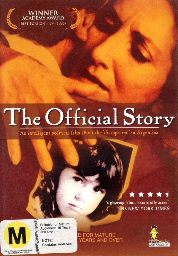 The Official Story on DVD image