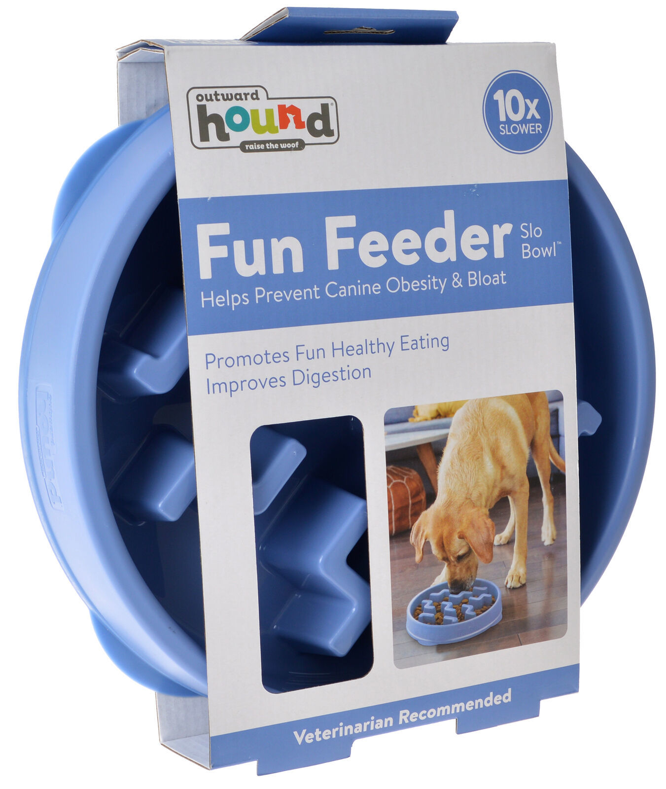 outward hound fun feeder large
