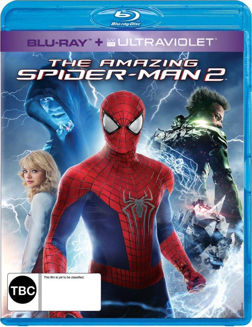 The Amazing Spider-Man 2 on Blu-ray