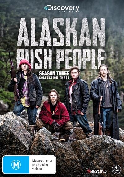 Alaskan Bush People - Season 3 (Collection 3) on DVD image