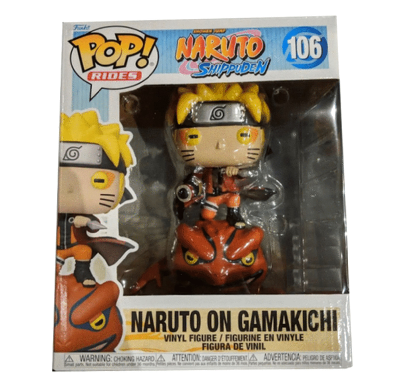 Naruto Sage Mode & Gamakichi Pop! Ride Figure at Mighty Ape NZ