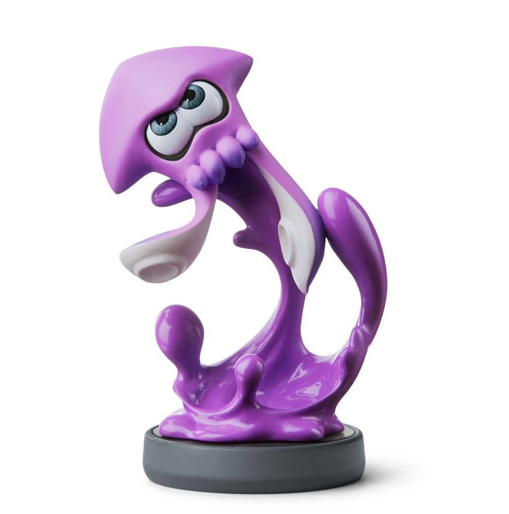 Nintendo Amiibo New Inkling Squid - Splatoon Collection