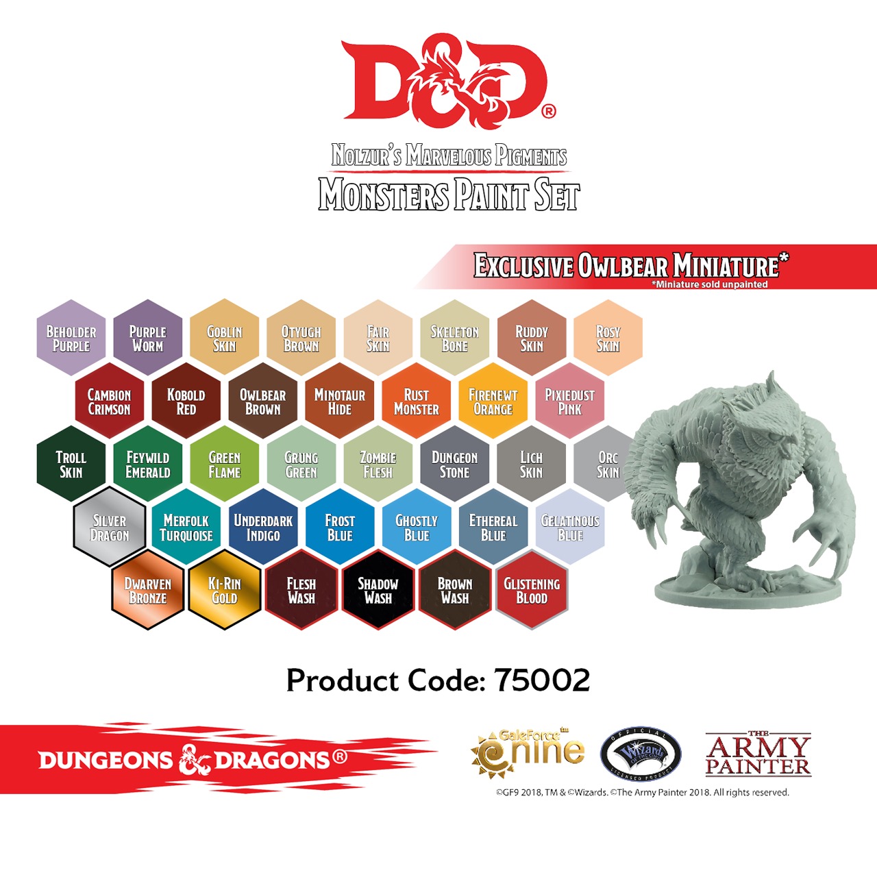 Army Painter D&D Monsters Paint Set image