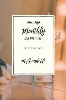 monthly bill planner my simplelife book in stock buy bill planner