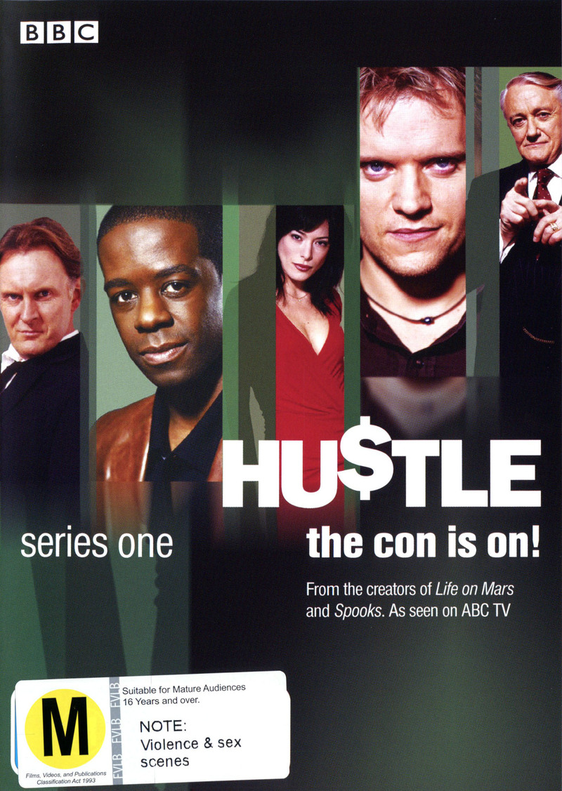 Hustle - Complete Series 1 (2 Disc Set) on DVD image