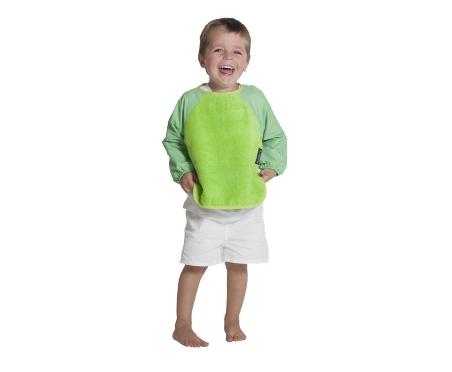 Mum 2 Mum Sleeved Wonder Bib (18-36 Months) - Lime image