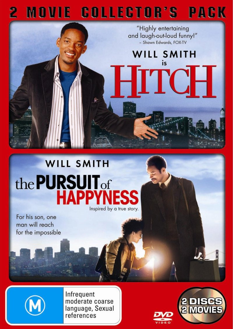 Hitch / The Pursuit Of Happyness - 2 Movie Collector's Pack (2 Disc Set) on DVD image