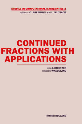 Continued Fractions with Applications: Volume 3 on Hardback by L. Lorentzen