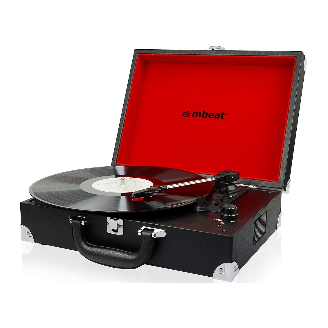 mBeat Retro Briefcase USB Turntable image