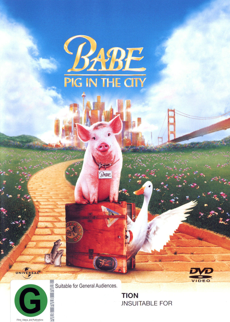 Babe: Pig in the City on DVD