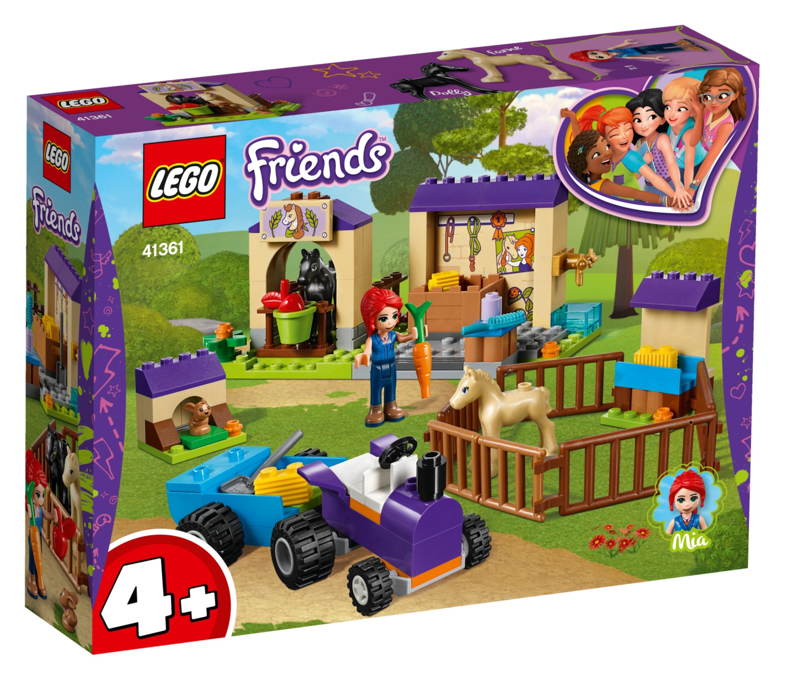 LEGO Friends: Mia's Foal Stable (41361) image
